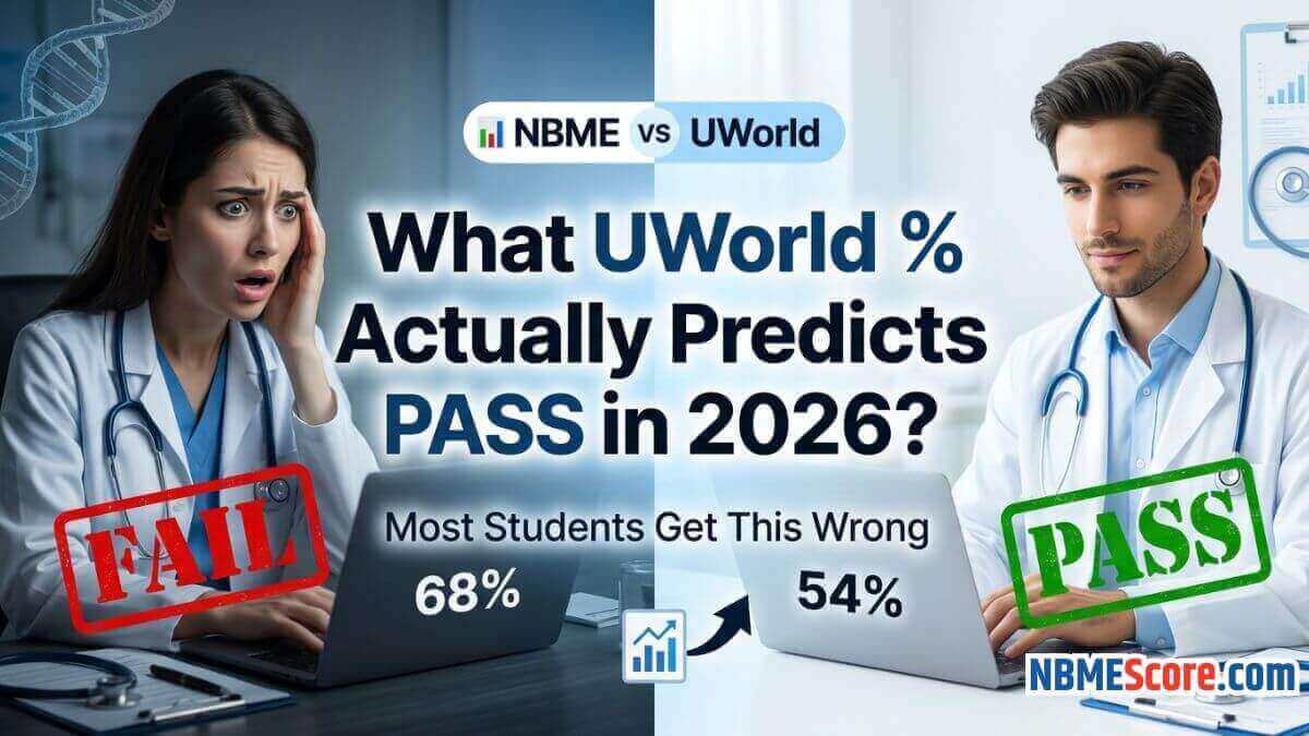 UWorld Percentage to Pass Step 1